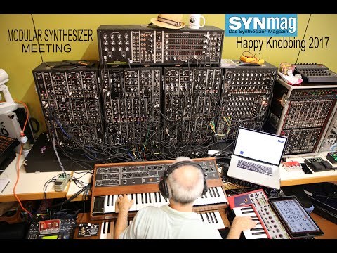 Happy Knobbing 2017, Modular Synthesizer Meeting, Germany
