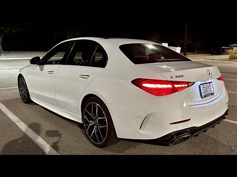 Mercedes C-Class 2023: Night Drive POV & In-Depth Review | Mercedes Lounge