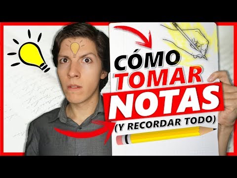 ✏️ 3 MÉTODOS para TOMAR NOTAS o APUNTES en el Estudio (Paso a Paso) | Técnicas de Estudio #7