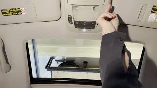 How To Initialize Sunroof Jam Protection And Automatic Closing Function 2010-2015 Lexus R350 RX450h