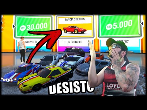 GOLIAS com CARRO de ROLETA só da RUIM - FORZA HORIZON 4 ONLINE