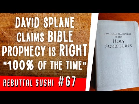 David Splane claims Bible prophecy is right "100% of the time"