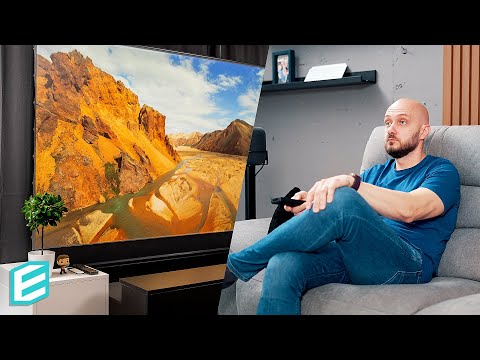 Laser Projector Setup 2022 - 120 inch 4K Home Theater Tour