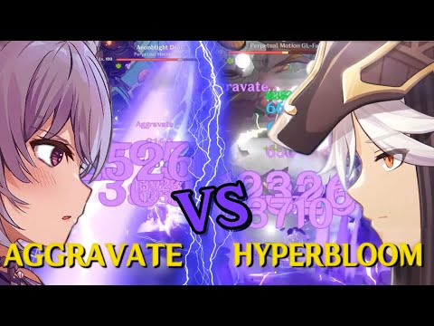 Keqing Aggravate vs Cyno Hyperbloom