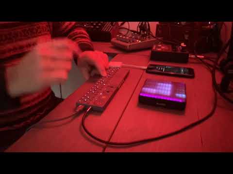 OPZ with the Roli Lightpad Block