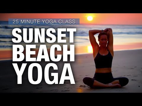 Sunset Beach Yoga Class from Nicaragua - Five Parks Yoga