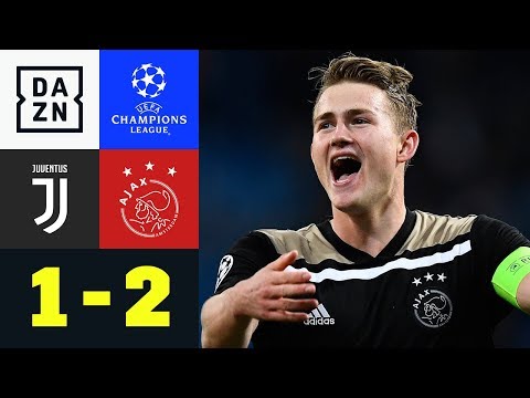 Matthijs de Ligt sorgt für Sensation: Juventus Turin - Ajax Amsterdam 1:2 | Champions League | DAZN