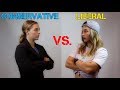 LIBERAL VS. CONSERVATIVE LIBERAL VS. CONSERVATIVE