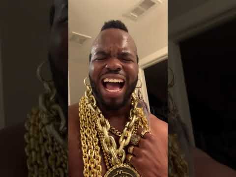 Mr.T singing Eye of the Tiger by Journey. (I do not own rights to this music)