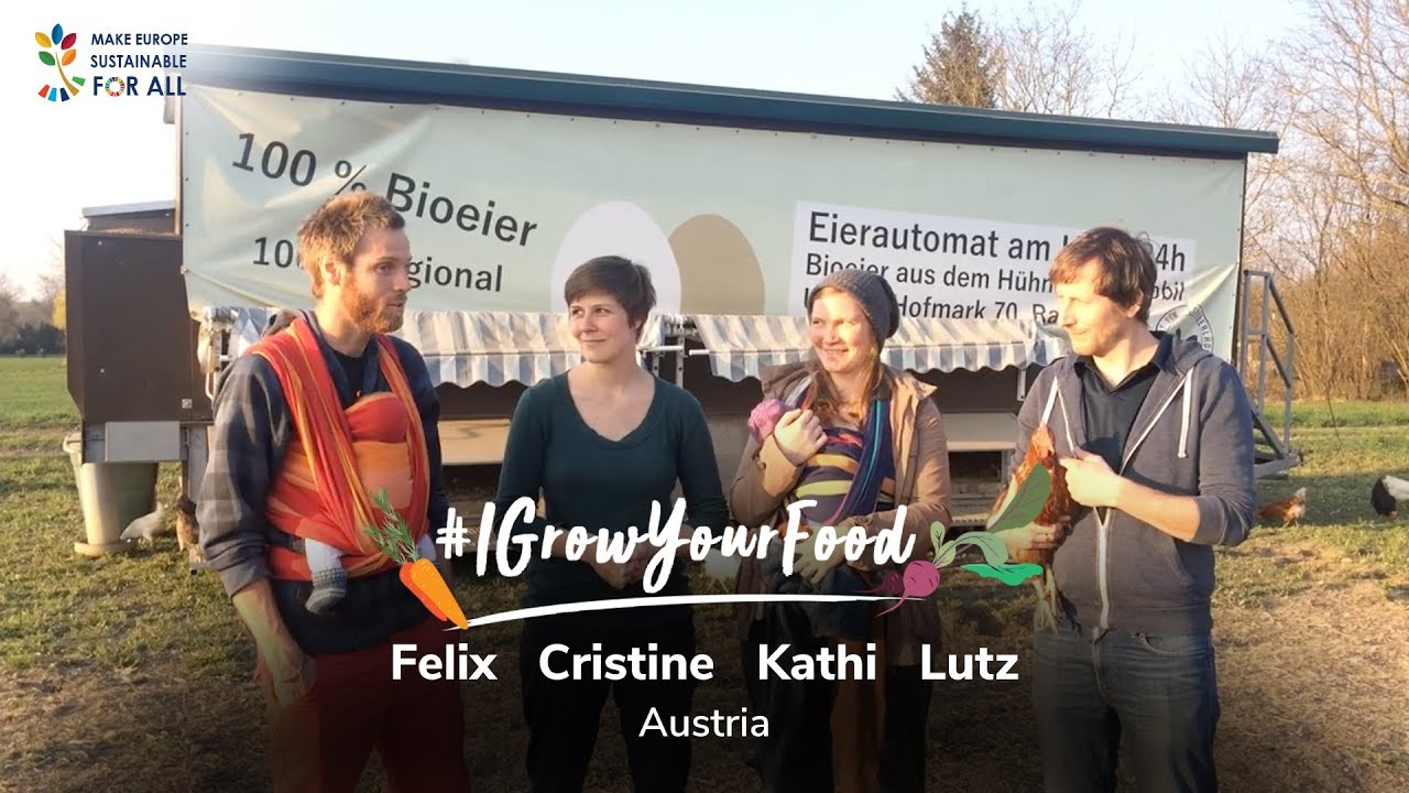 Meet Lutz, Katharina, Christine & Felix, the organic farmers from Austria 🇦🇹