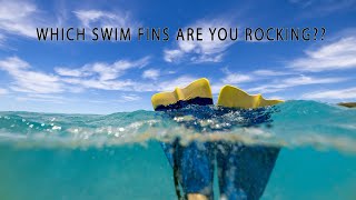 What are the best swim fins for surf action water photography?