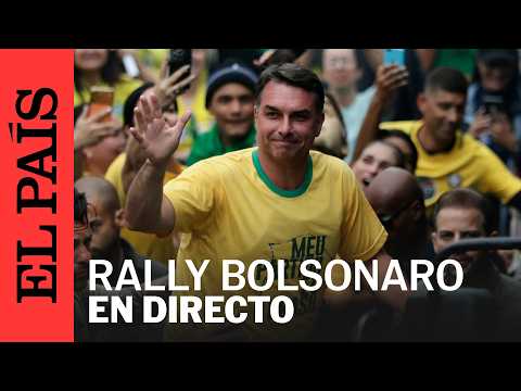 EN VIVO | FLÁVIO BOLSONARO participa en un mitin de campaña en SÃO PAULO | EL PAÍS