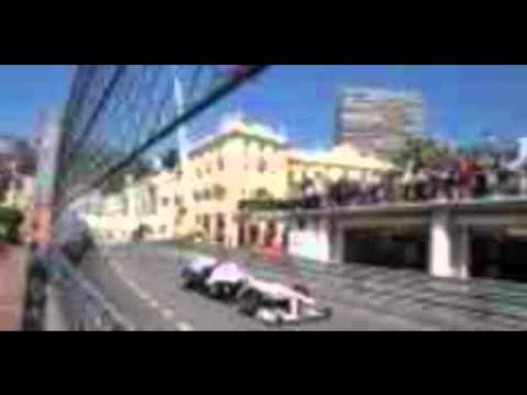 Sergio Perez Unfall in Monaco 28.05.11 Formel1