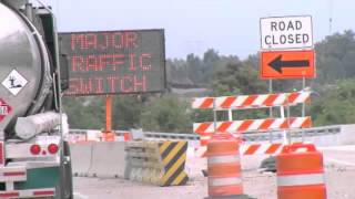Major traffic changes ahead for Purple Heart Memorial Bridge