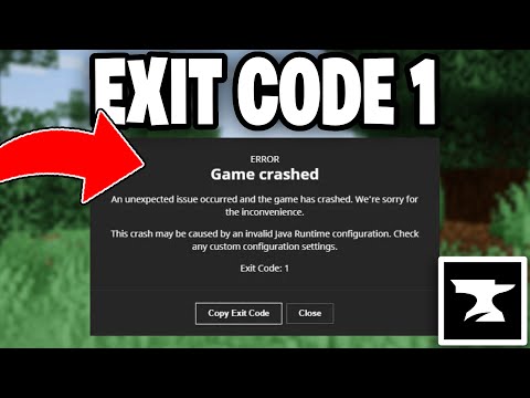 Minecraft Curseforge Exit Code 1