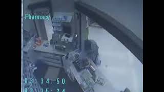 Walgreens August 1st, 2011 at 3 am, failed attempt robbery, learns the hard way 