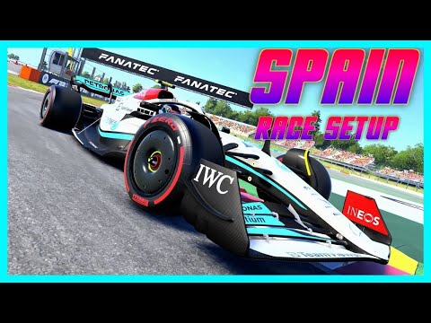 F1 22 Spain Race Setup