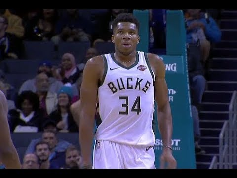 Giannis Antetokounmpo Highlights vs Hornets RS19G20 - 20 Pts, 13 Rebs, 9 Asts (26.11.18)