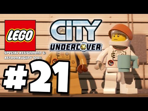 Lego City Undercover (Free Play) | Special Assignment 6: Astronaughty 100% | Gameplay