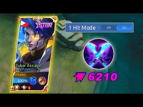 AAMON 1 HIT MODE USING THIS BUILD! AAMON BEST BUILD 2023 - MLBB