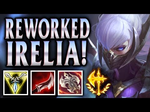 New Irelia Rework! The Blade Dancer - Nightblade Irelia Jungle - League of Legends Commentary