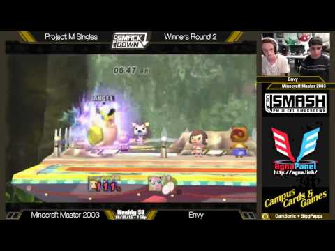 CFL Smackdown 50 Project: M - Winners Round 1 - Minecraft Master 2003 vs Envy