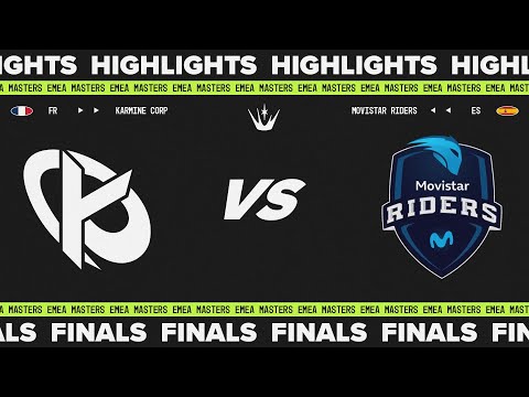 Movistar Riders vs Karmine Corp | Match Highlights | 2023 EMEA Masters Grand Final