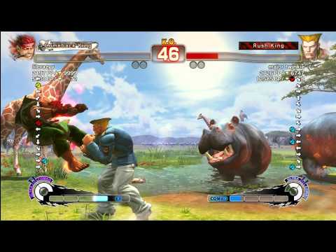 lilcrazy (Evil Ryu) vs Major Twinkie (Guile)