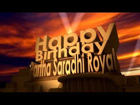 Happy Birthday Partha Saradhi Royal