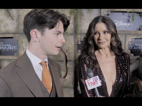 Catherine Zeta-Jones details "National Treasure: Edge of History" at the Premiere ❤️❤️❤️❤️❤️