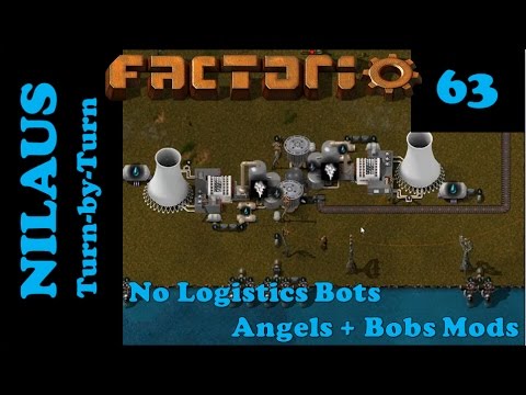 Factorio S6E63 - Uranium Power Plant tutorial