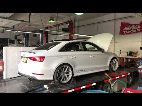 Audi S3 with Borla exhaust