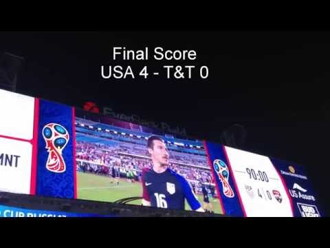 USA VS. Trinidad and Tobago (Highlights)
