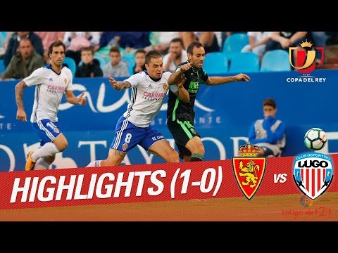 Resumen de Real Zaragoza vs CD Lugo (1-0)