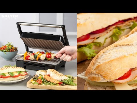 Salter Introducing | Health Grill & Panini Maker | Modern Kitchen Essentials
