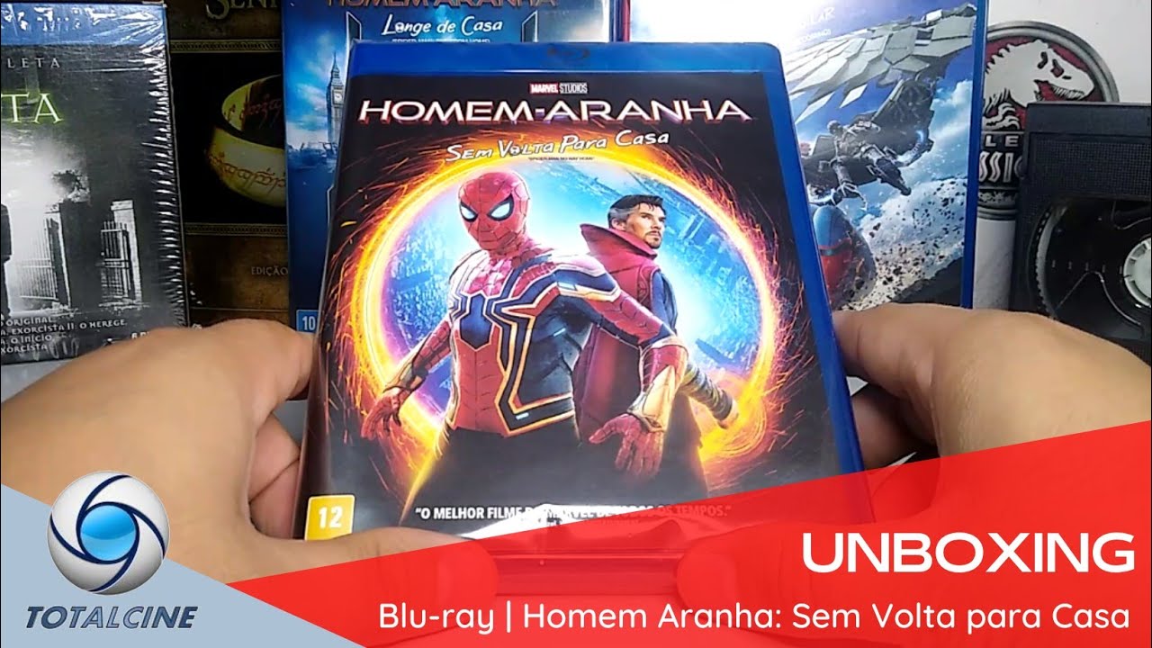 📦 UNBOXING | BLU-RAY HOMEM ARANHA: SEM VOLTA PARA CASA 🏠🕷️🕷️🕷️
