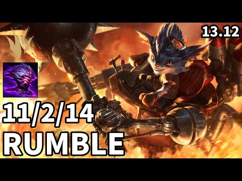 Rumble Jungle vs Jarvan IV - EUW Master | Patch 13.12