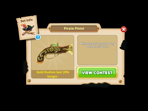 Hungry shark world-pirate pistol event.