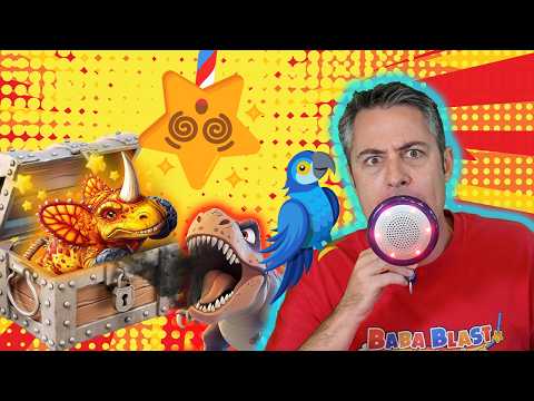 Mystery Box 5 : T-Rex Battle and Dinosaur Cars  | Educational Videos for Kids | Baba Blast!