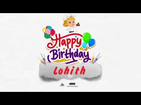 Happy Birthday Lohith