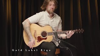 Taylor Guitars Gold Label 814e vs. 814e Koa Comparison Demo