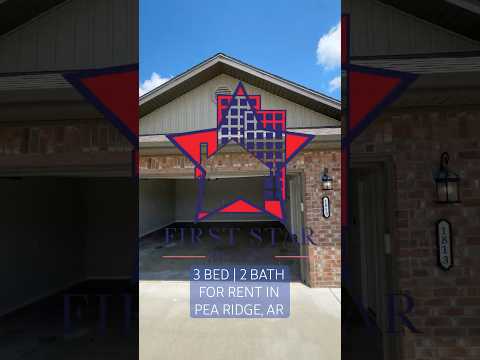 3 bed/2 bath Home in Pea Ridge property video