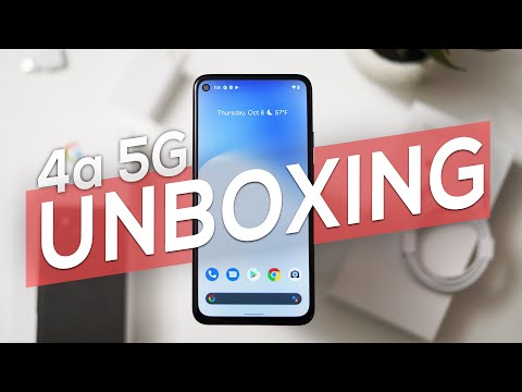 Google Pixel 4a 5G unboxing & first look