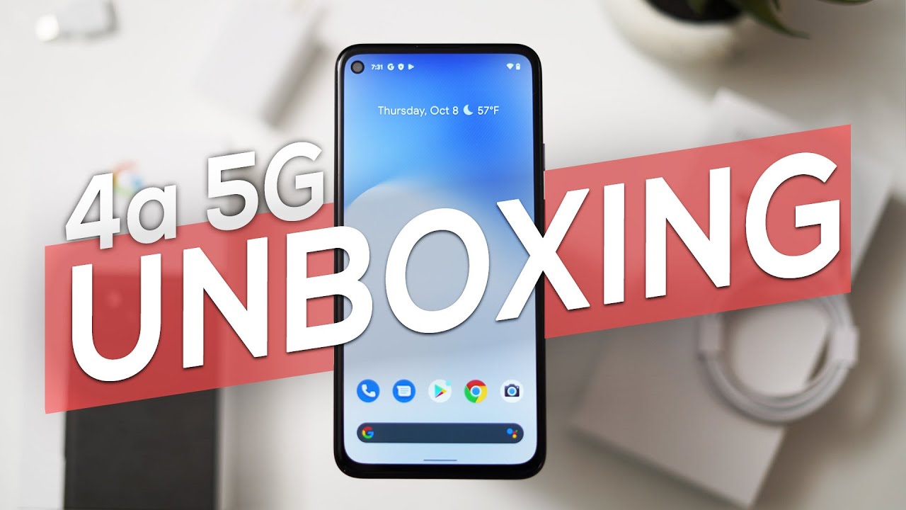 Google Pixel 4a 5G unboxing & first look