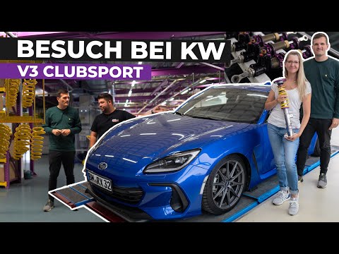 With the BRZ at KW & BBS - This is how our suspensions are produced! - KW V3 Clubsport GR86 / BRZ
