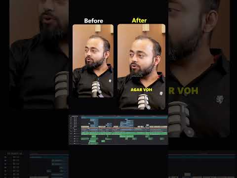 The Ultimate Guide to Editing Podcast Videos: Before and After ✌️#beforeandafter #davinciresolve