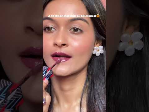 Glossy Lips | Berry Shade | Lip Lacquer | Kiro Beauty | #youtubeshorts #shorts #ytshorts