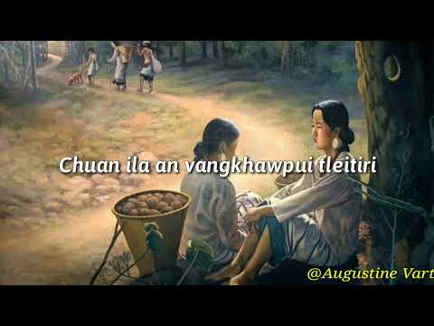 Chama Ft Mapuia - Min hruai ve ang che // Lyrics video