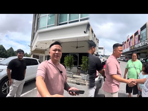 Terserempak Dengan Abun Bilun Depan Kedai Makan // Bawa Family Datang Dari Jauh Sarapan Pagi