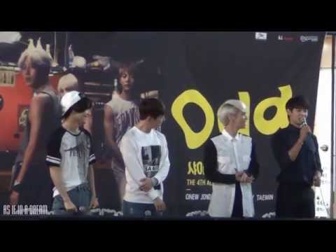 150602 ODD Fansign Ending_When mic doesn't work XD